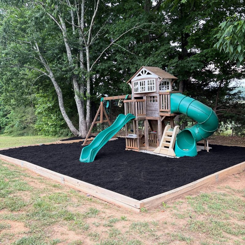 After — transformed yard